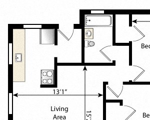 2 Bedroom